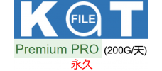 katfile.com LifeTime 永久premium pro高级会员200G/天